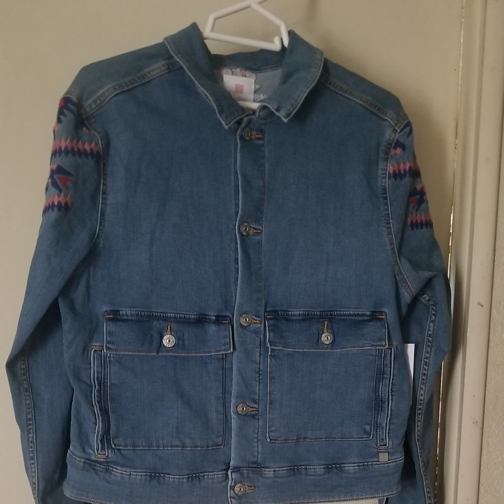 LuLaroe Jean Jacket Womens Size XL - Picture 7 of 15